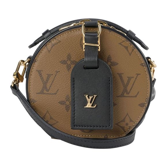 Louis Vuitton Handbags - Louis Vuitton Reverse Monogram Boite Chapeau Souple Canvas Shoulder Bag Brown